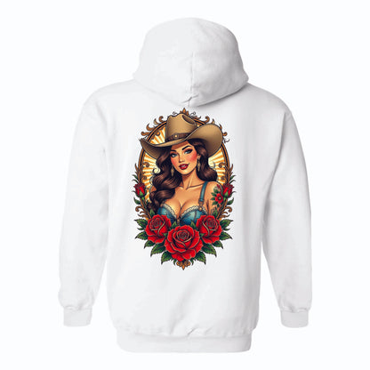 Birds Eye Women Cowboy Hoodie