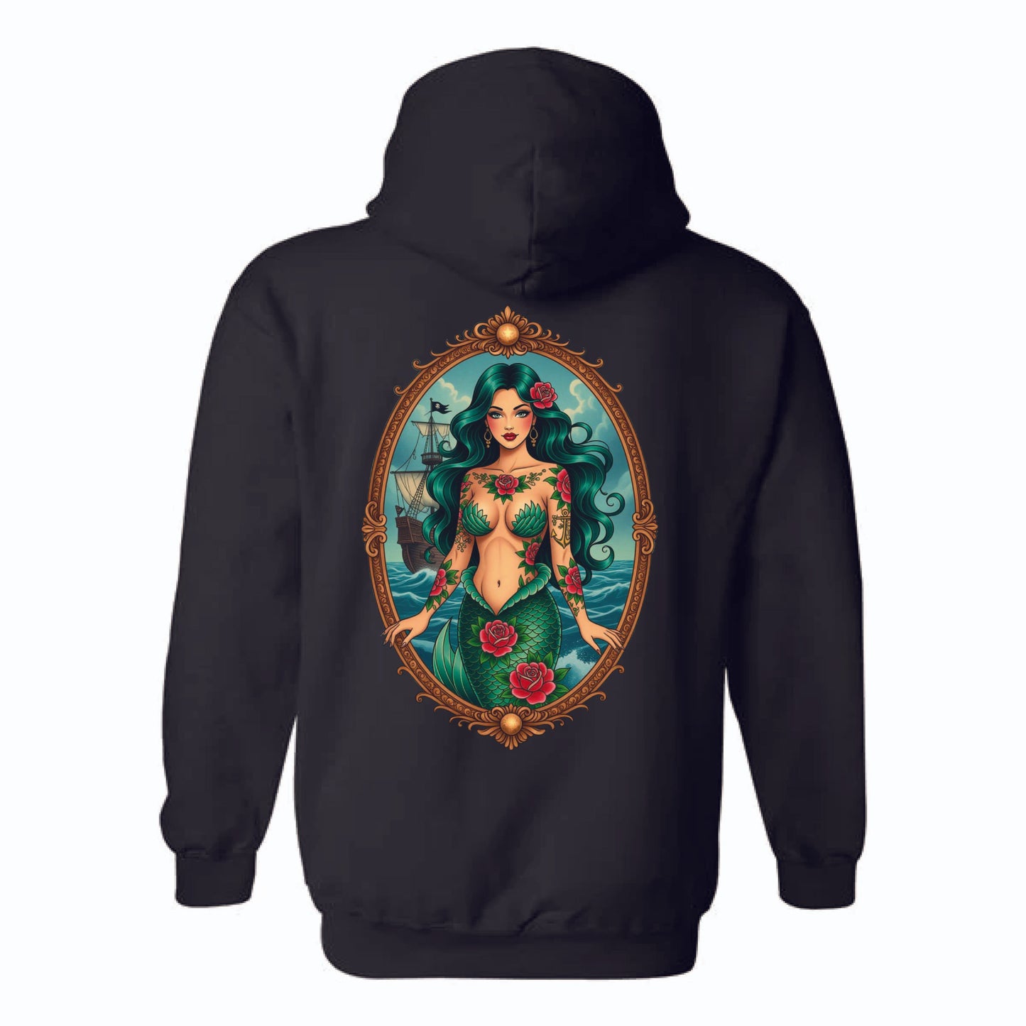 Birds Eye Women Mermaid Hoodie