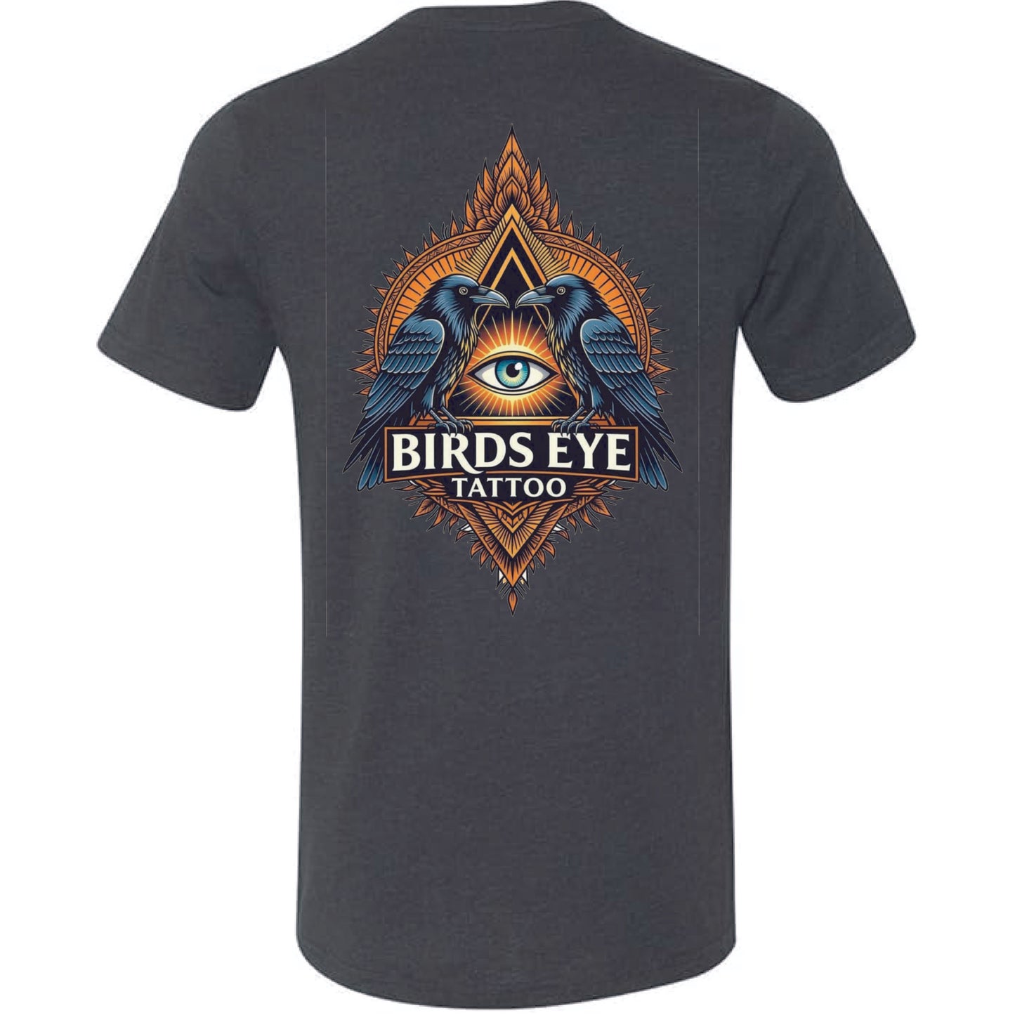 Birds Eye Tattoo Orange Logo (Black)