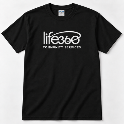 Life360 Full Front Gildan 8000