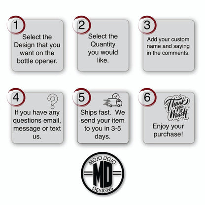 Custom Engraved Stainless Steel Wooden Handle Monogramed Bottle Opener Father Husband Dad for Man Cave, Bar, Restaurant, Wedding Favor