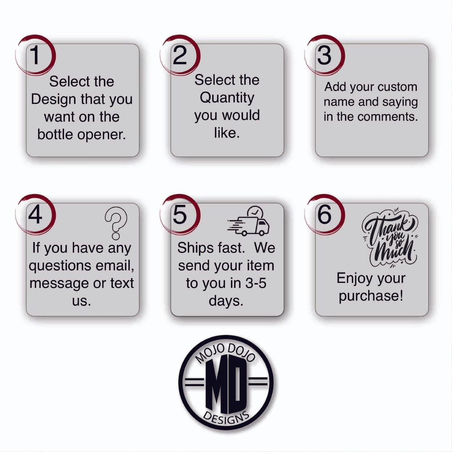 Custom Engraved Black Stainless Steel Flat Bottle Opener For Him, Golfer, Dad Wallet Beer Bottle Opener