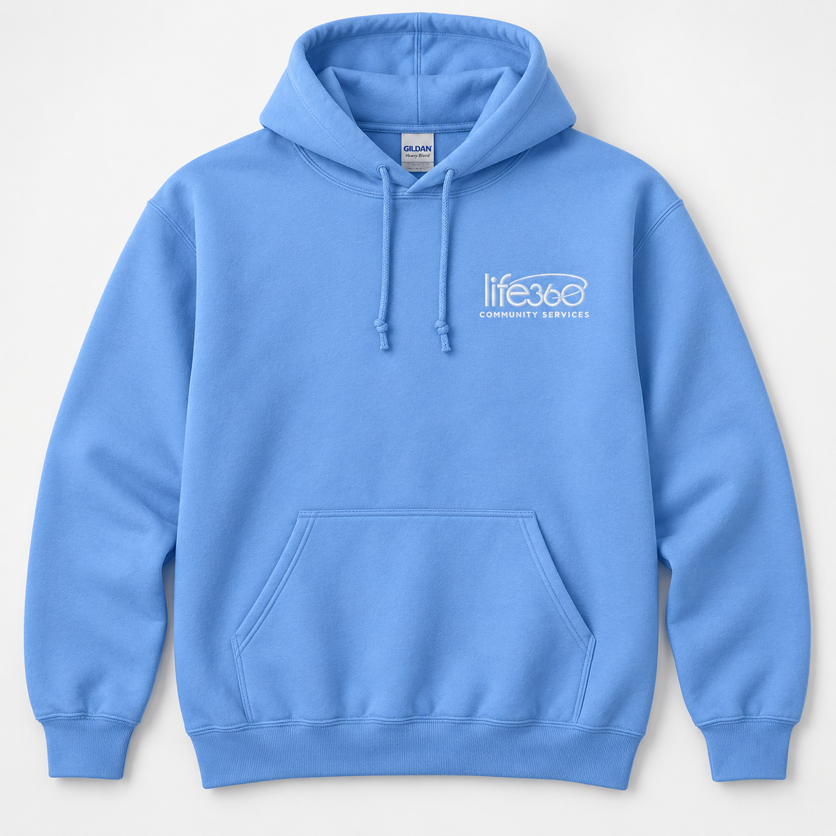 Life360 Gildan 18500 (left chest embroidered) (new)