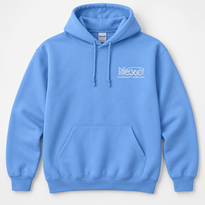 Life360 Gildan 18500 (left chest embroidered) (new)