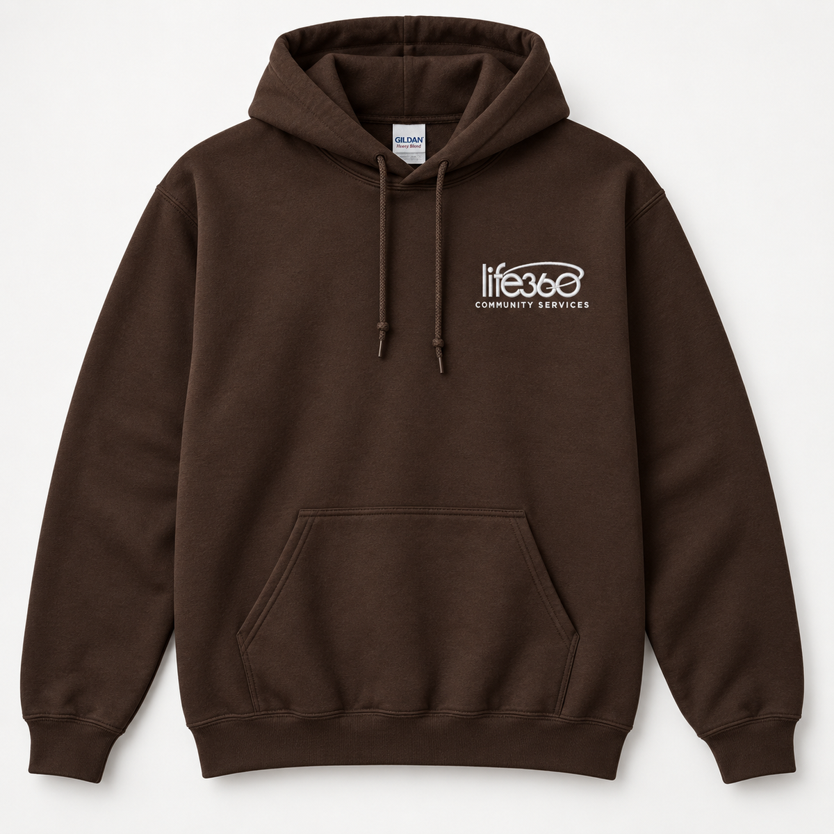 Life360 Gildan 18500 (left chest embroidered) (new)