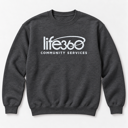 Life360 Gildan 18000 (embroidered) (new)