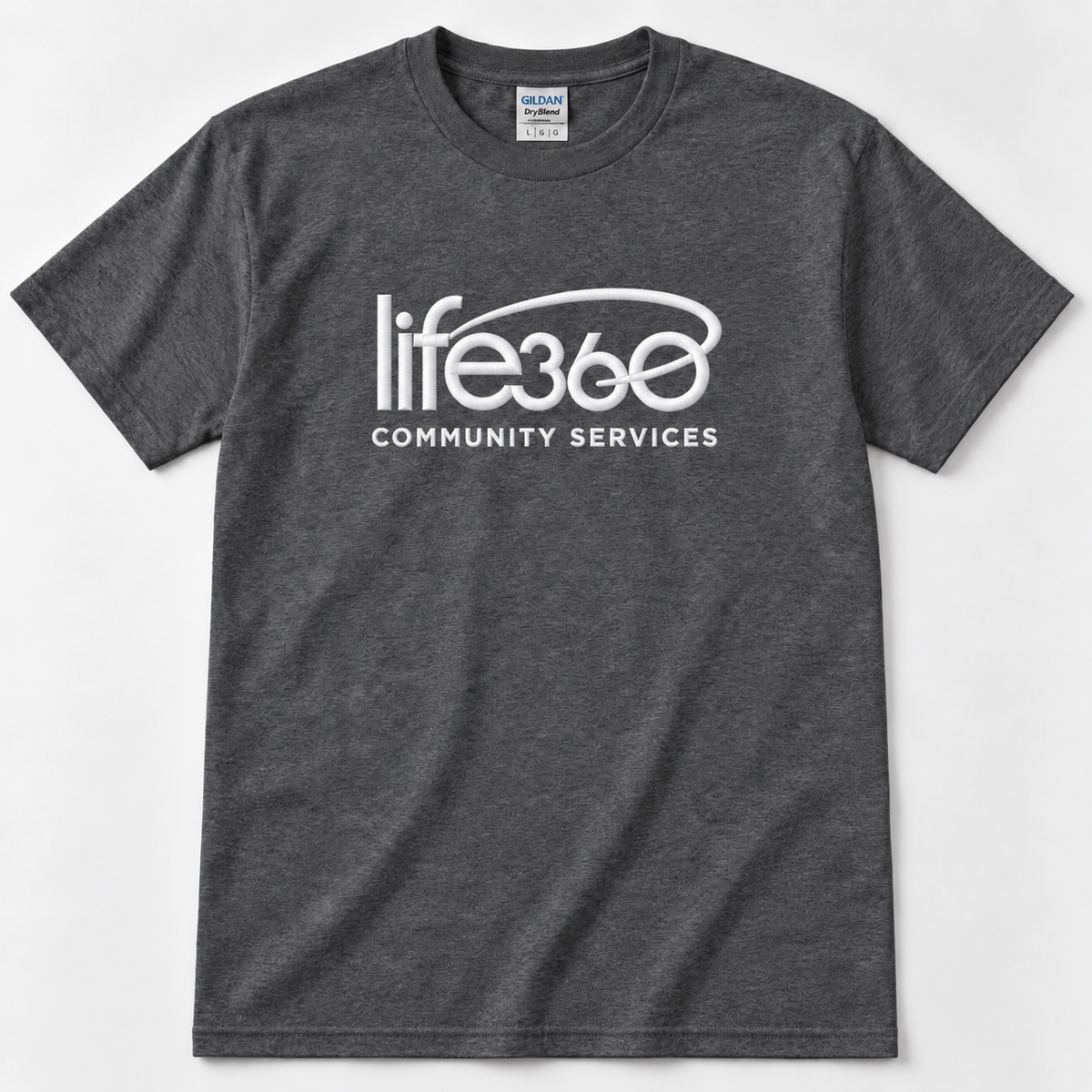 Life360 Full Front Gildan 8000