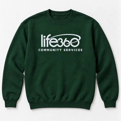 Life360 Gildan 18000 (embroidered) (new)