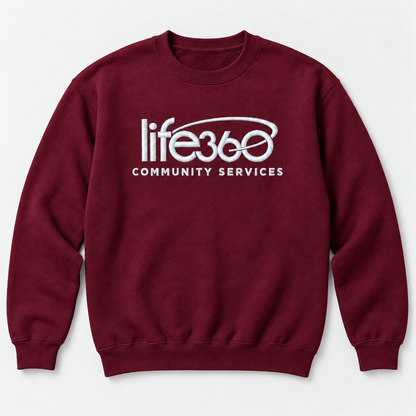 Life360 Gildan 18000 (embroidered) (new)
