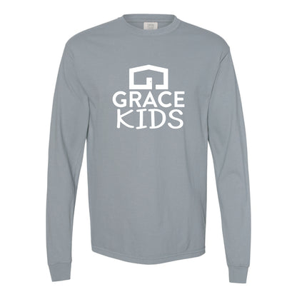 Grace Kids - Comfort Colors Long Sleeve T-Shirt (3 color options)