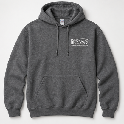 Life360 Gildan 18500 (left chest embroidered) (new)