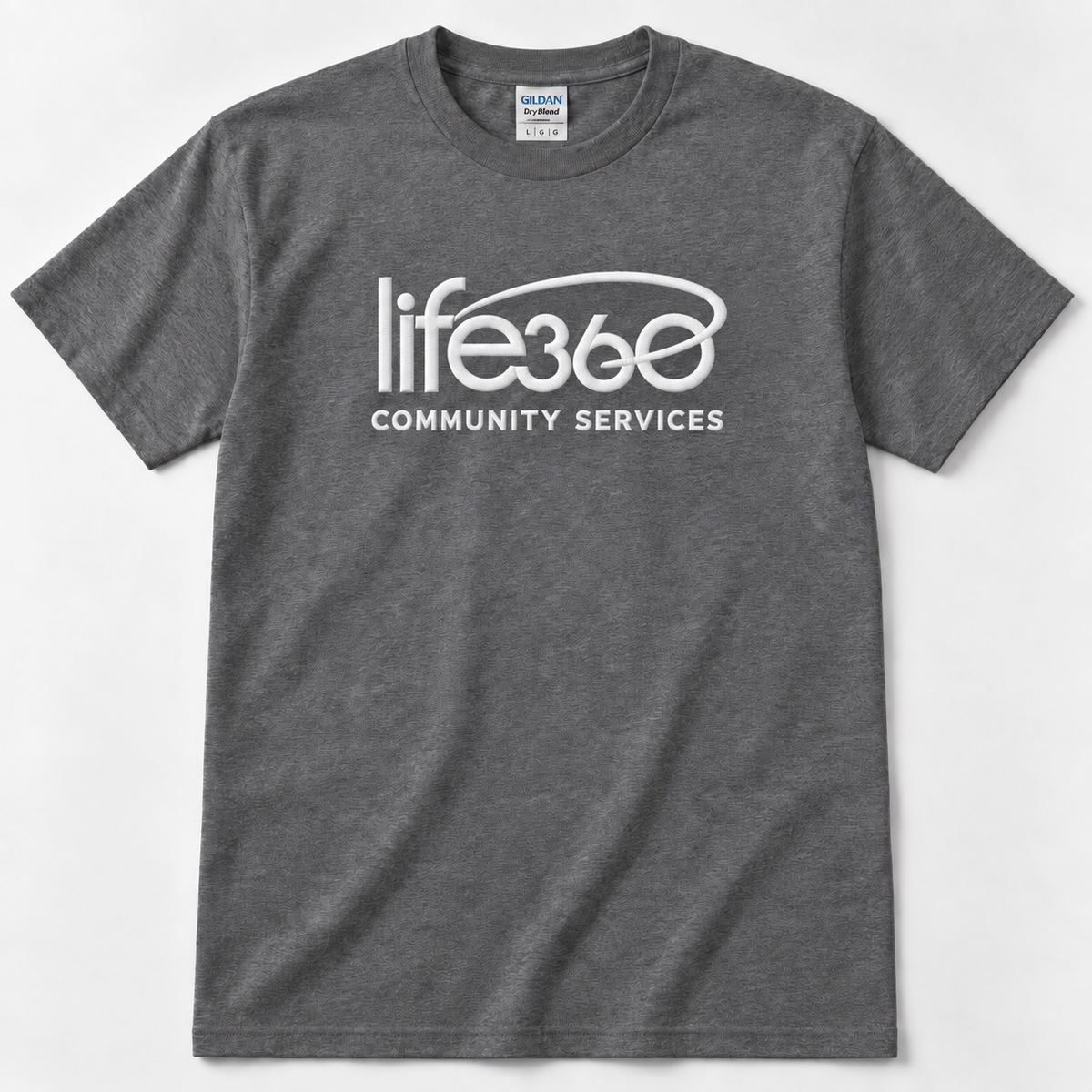 Life360 Full Front Gildan 8000