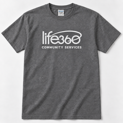 Life360 Full Front Gildan 8000