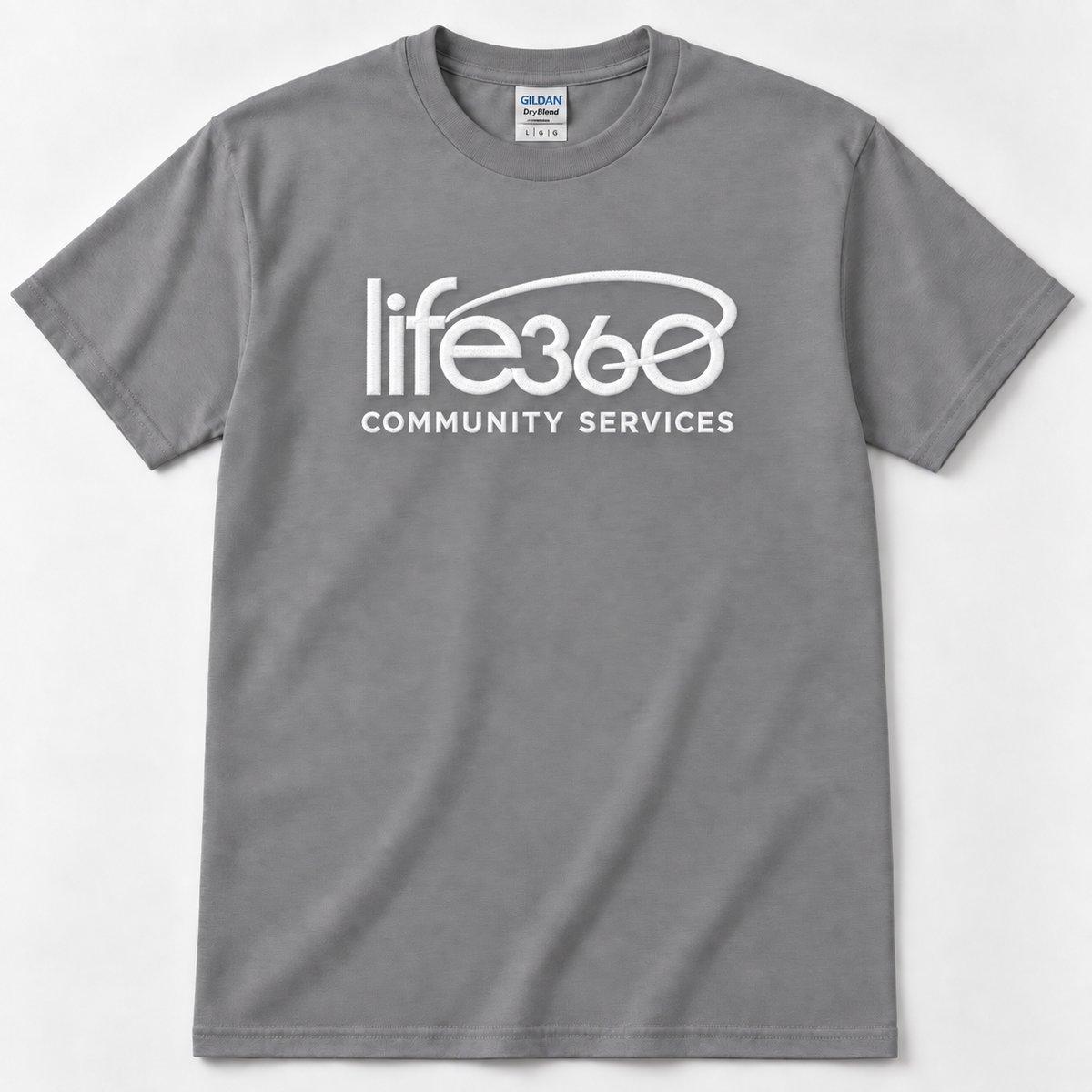 Life360 Full Front Gildan 8000