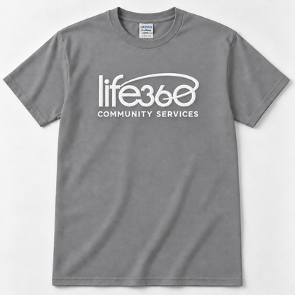Life360 Full Front Gildan 8000
