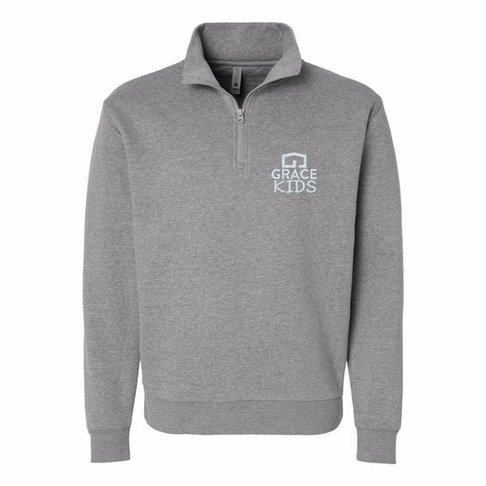 Grace Kids - Fleece 1/4 Zip Pullover - Unisex (2 color options)