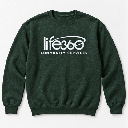 Life360 Gildan 18000 (embroidered) (new)