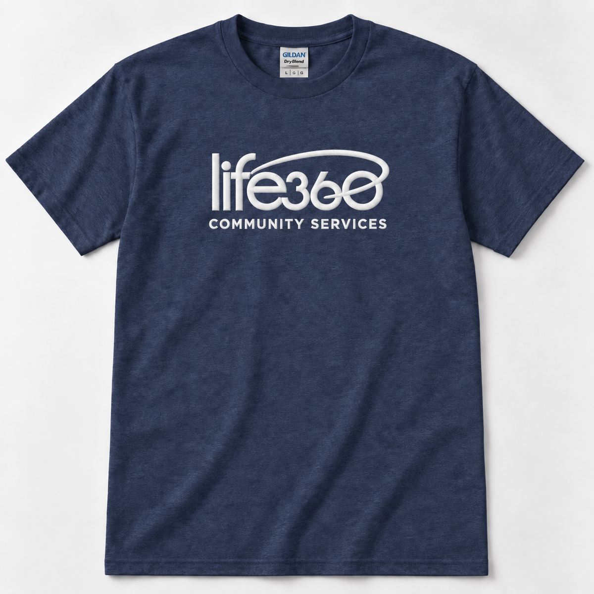 Life360 Full Front Gildan 8000