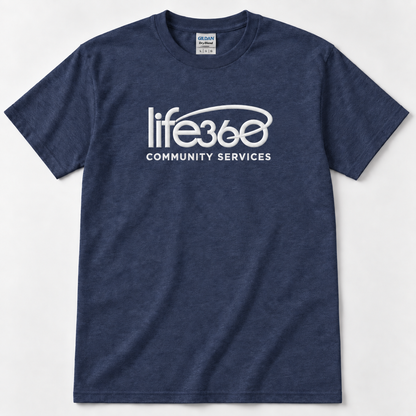 Life360 Full Front Gildan 8000