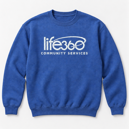 Life360 Gildan 18000 (embroidered) (new)