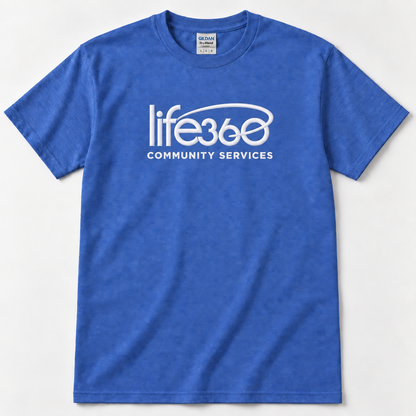 Life360 Full Front Gildan 8000