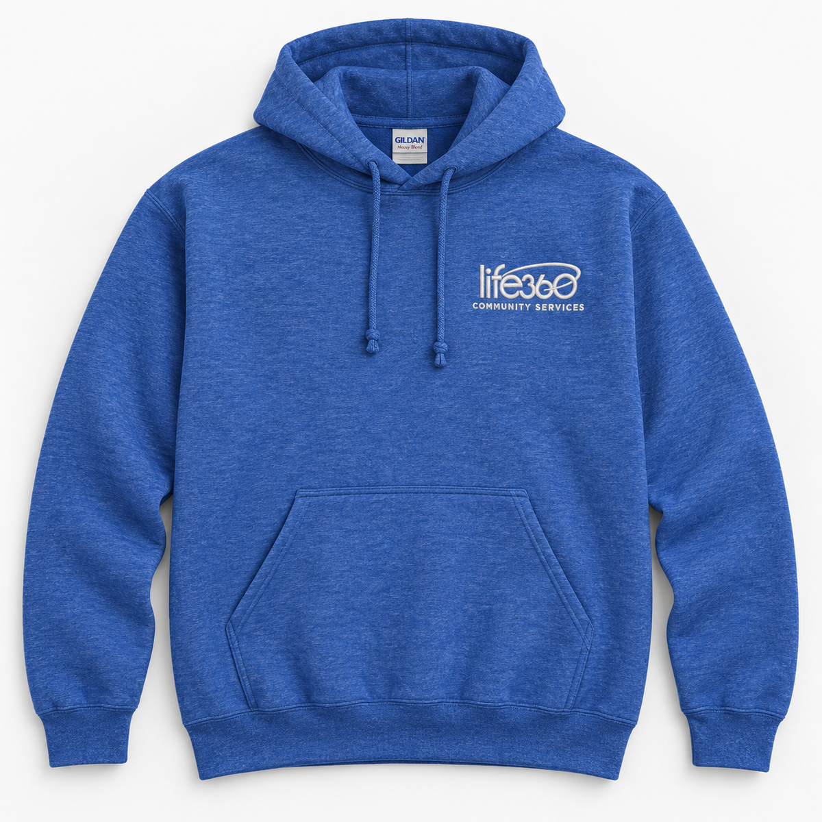 Life360 Gildan 18500 (left chest embroidered) (new)