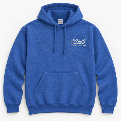 Life360 Gildan 18500 (left chest embroidered) (new)