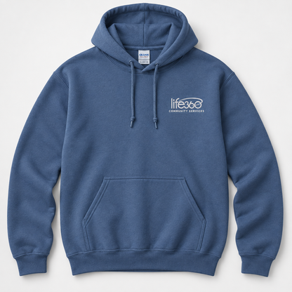 Life360 Gildan 18500 (left chest embroidered) (new)