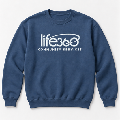 Life360 Gildan 18000 (embroidered) (new)