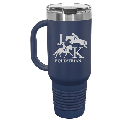 JK Equestrian Travel Mugs