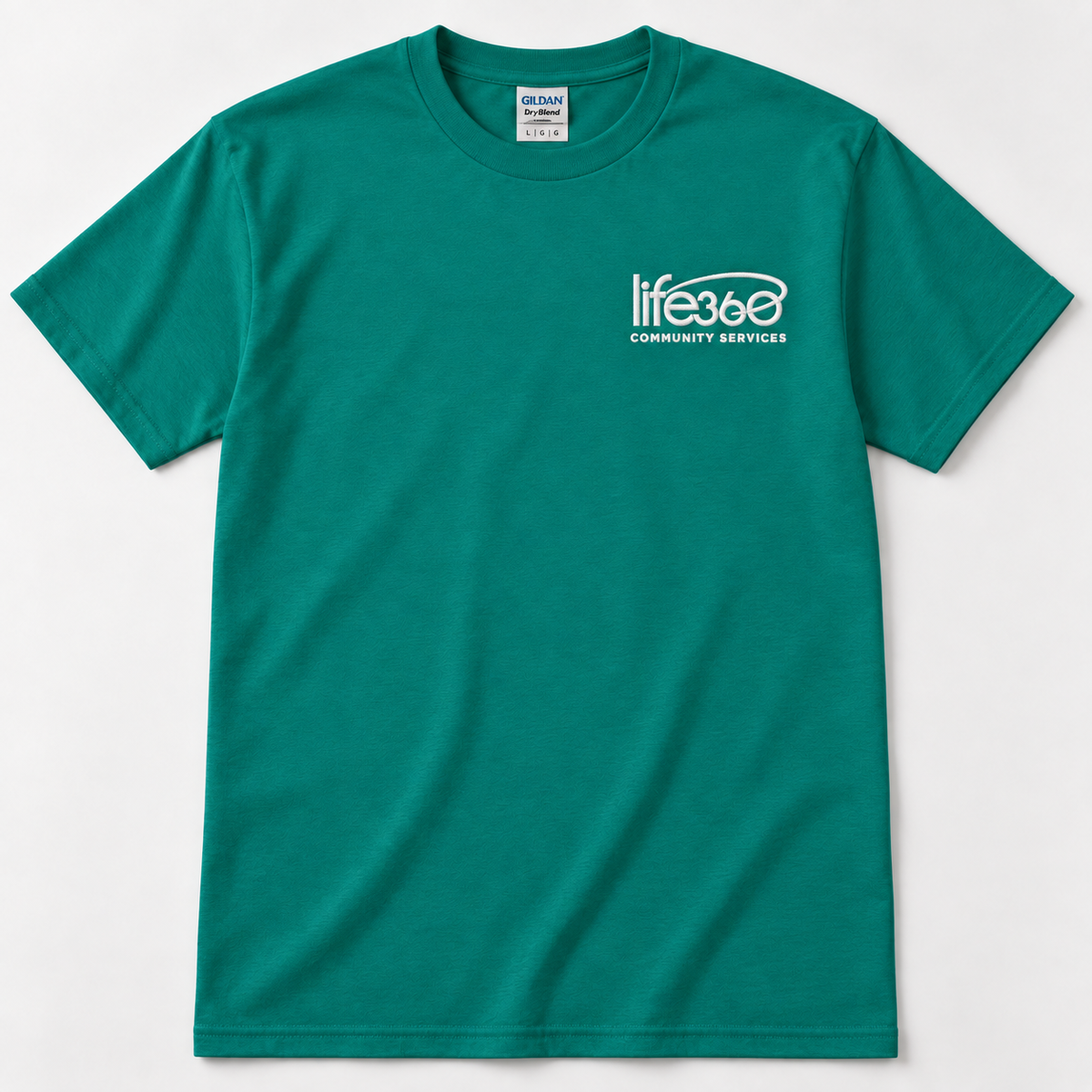Life360 Left Chest Gildan 8000 (new)
