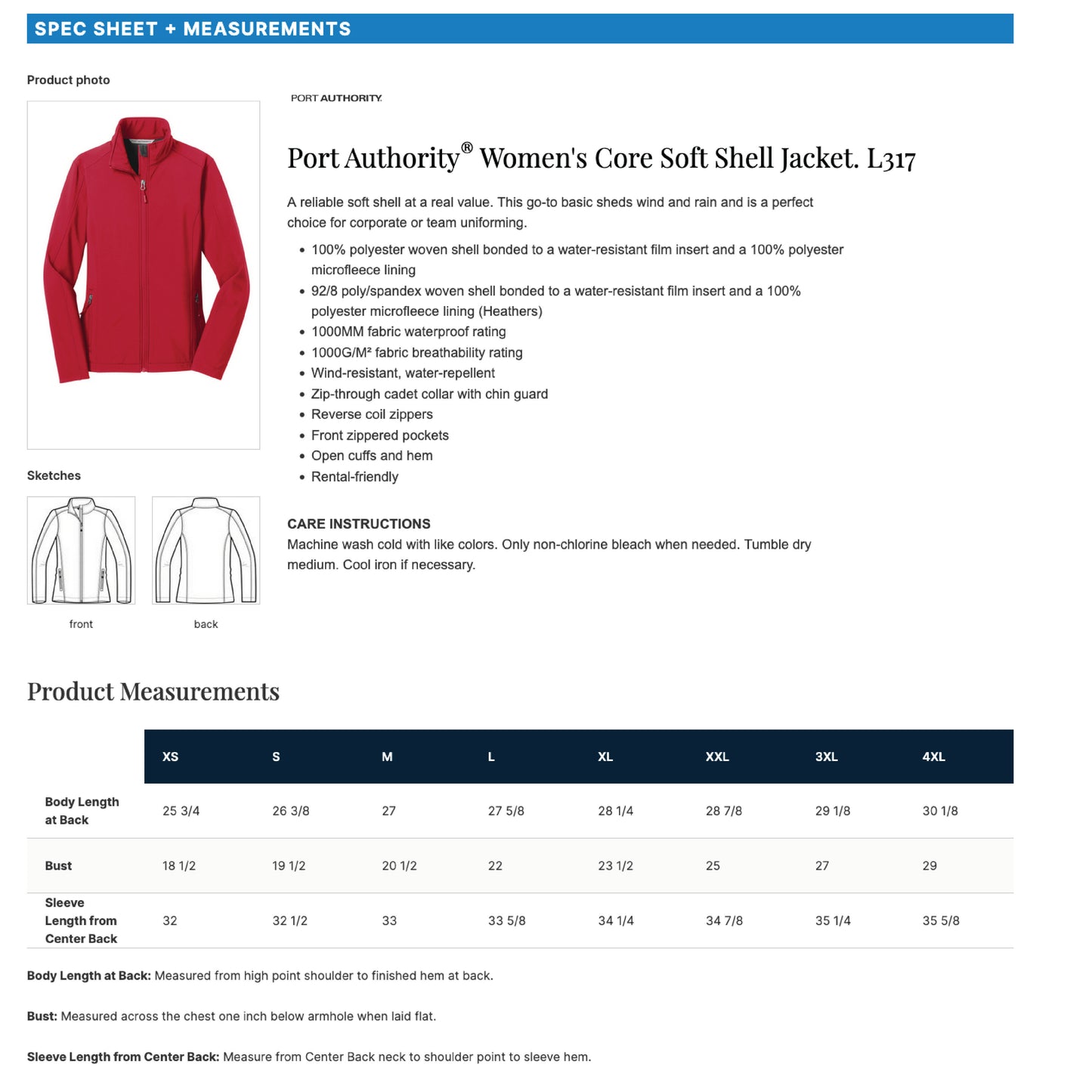JK Equestiran Port Authority® Women's Core Soft Shell Jacket