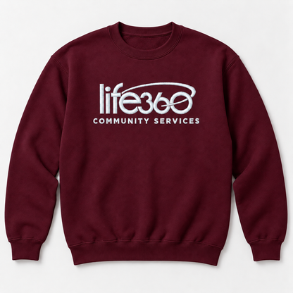 Life360 Gildan 18000 (embroidered) (new)