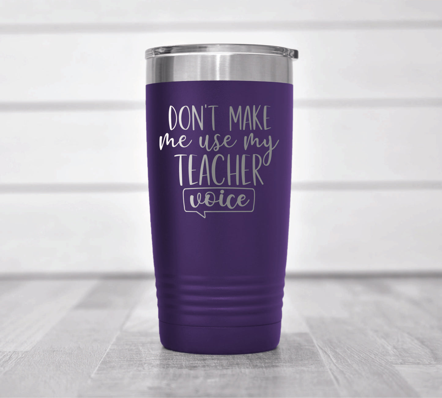 My Teacher Voice Tumbler