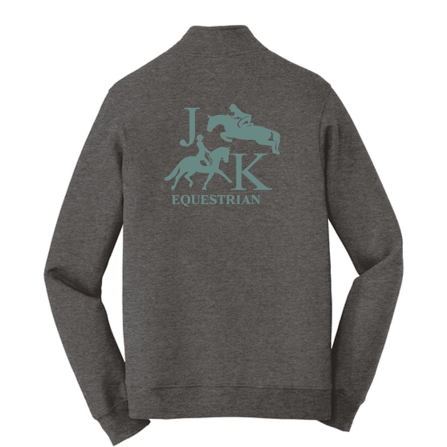 JK Equestiran Port & Co™ Fan Favorite™ & Fleece 1/4-Zip Pullover Sweatshirt