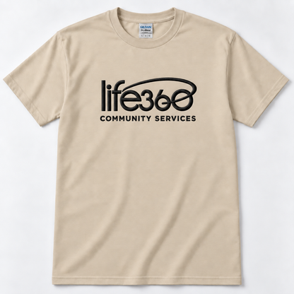 Life360 Full Front Gildan 8000