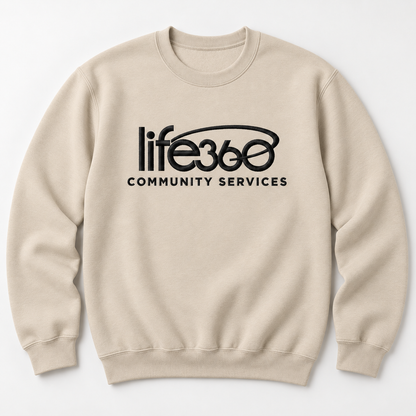 Life360 Gildan 18000 (embroidered) (new)