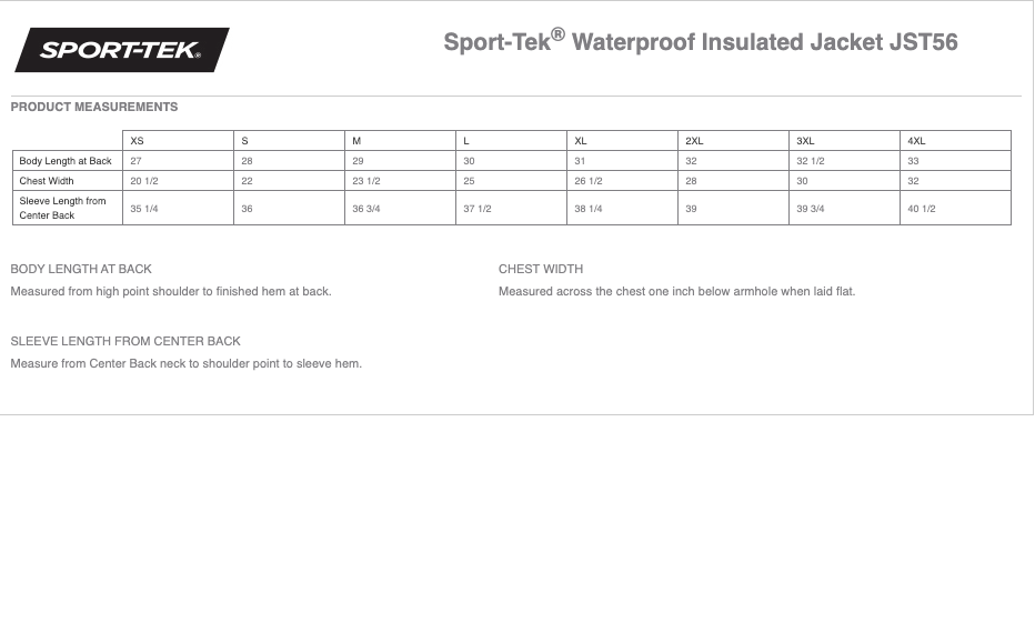 Sport-Tek Waterproof Insulated Jacket