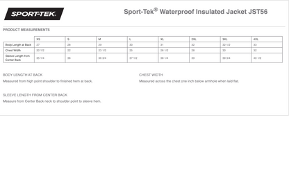 Sport-Tek Waterproof Insulated Jacket
