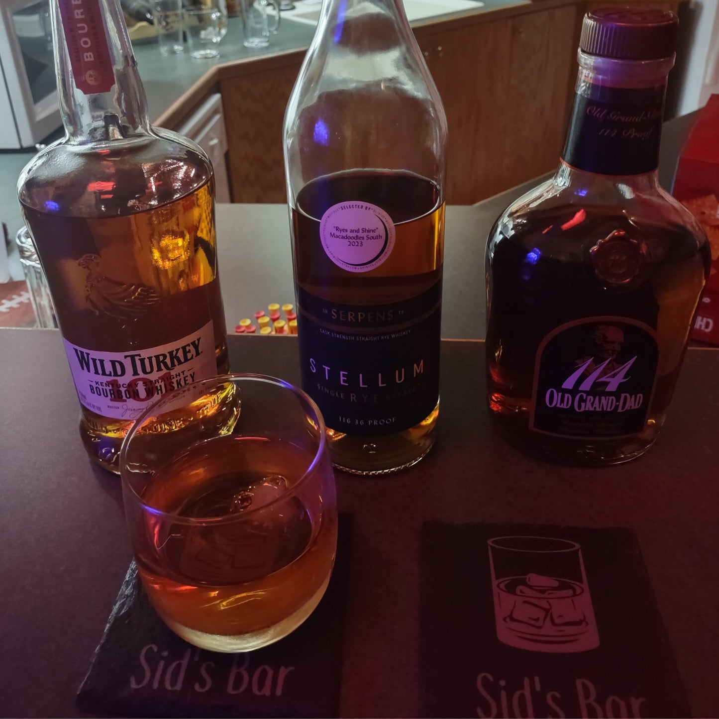 Slate Bar Coasters - Personalized