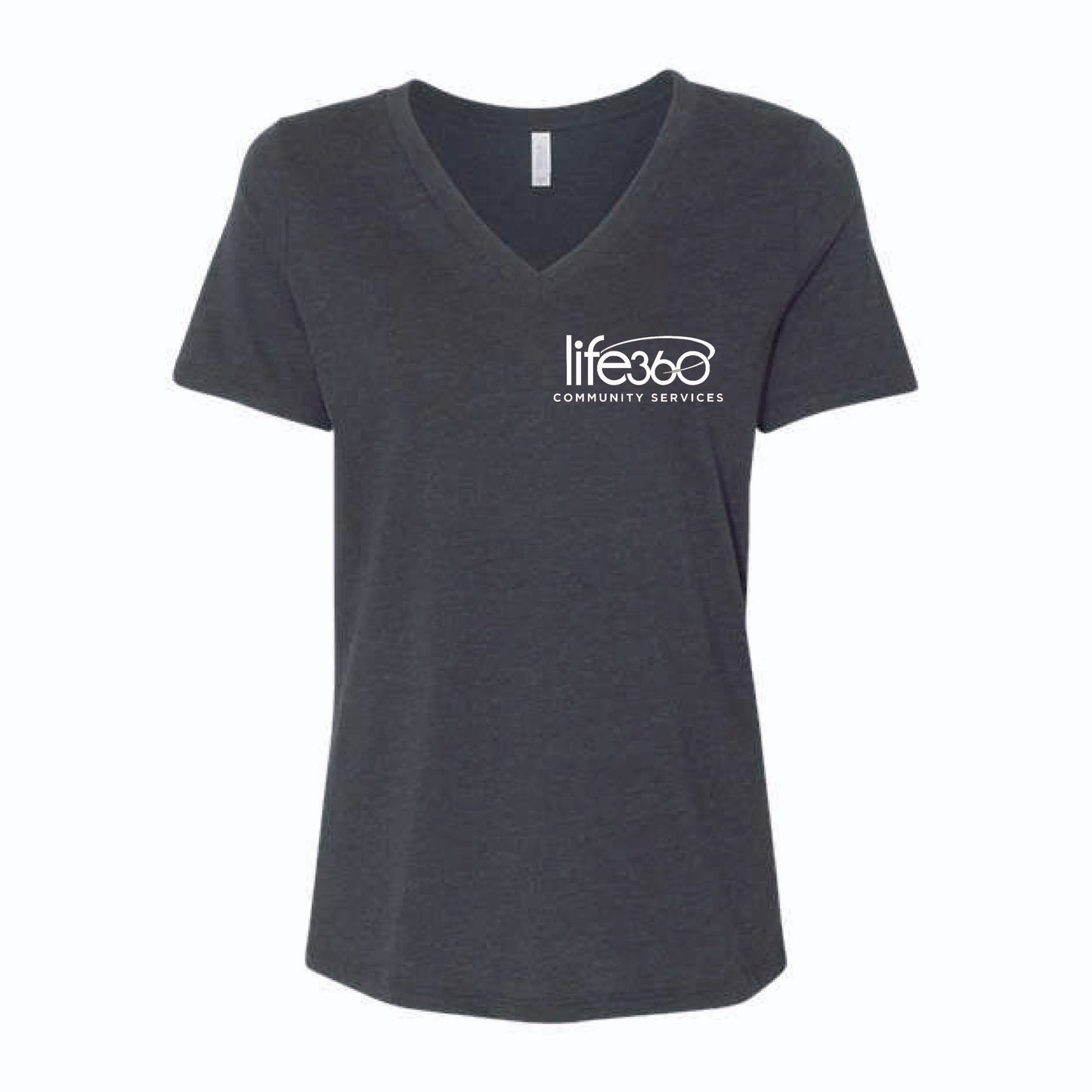 Life 360 Bella Canvas Women’s Jersey V-Neck Tee 6405