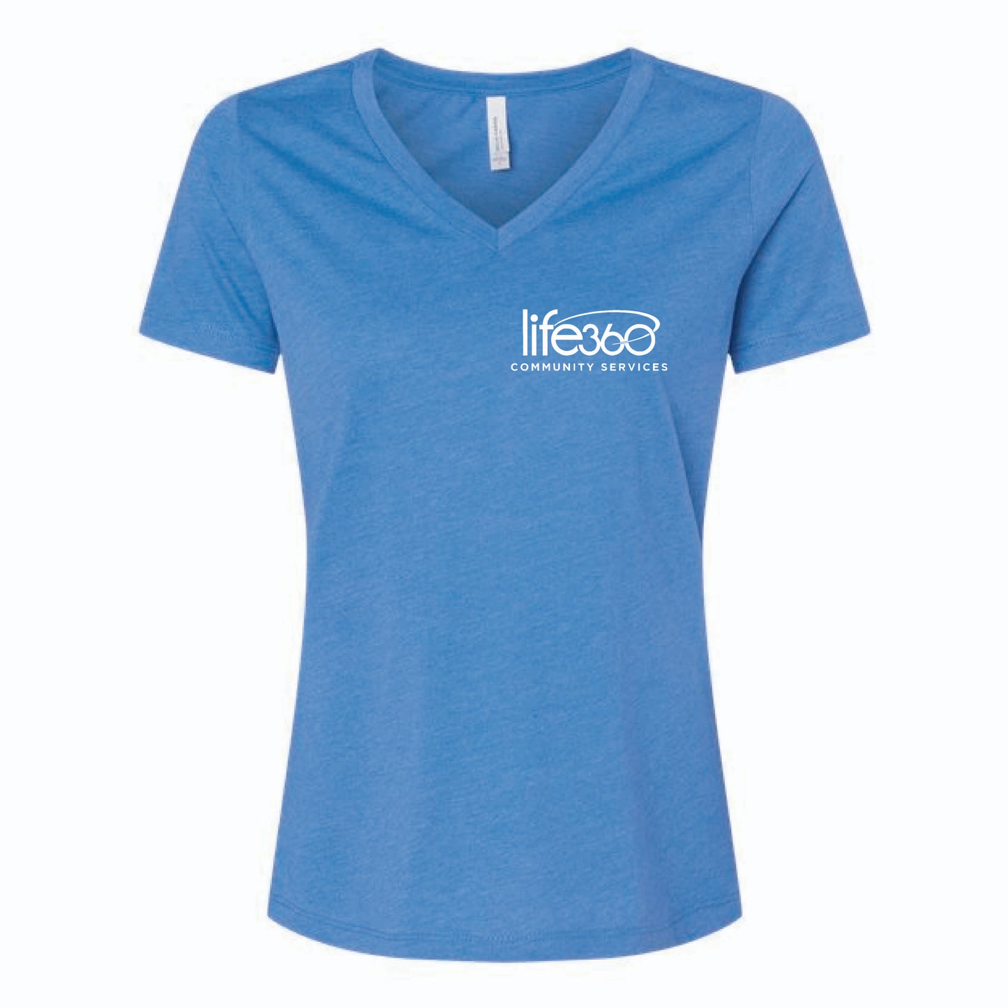 Life 360 Bella Canvas Women’s Jersey V-Neck Tee 6405
