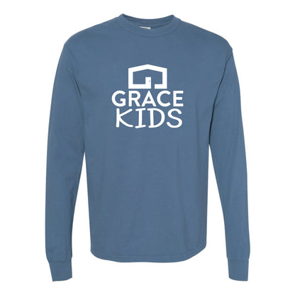 Grace Kids - Comfort Colors Long Sleeve T-Shirt (3 color options)